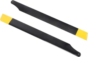 1 Pair Main Blade Paddle Propeller,Low Noise RC Helicopter Main Rotor Blade for Flywing for UH1