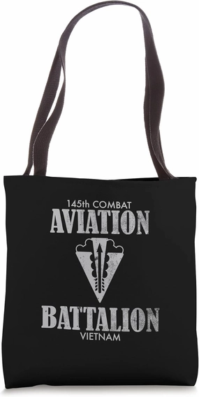 145th Combat Aviation Battalion Vietnam (distressed) Tote Bag