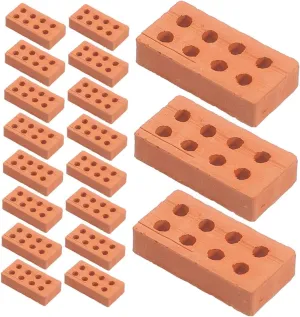 150pcs Miniature Building Bricks Dollhouse and Garden Projects Safe Toy Bricks for Creative Play Engaging Family Fun Flexible Assembly