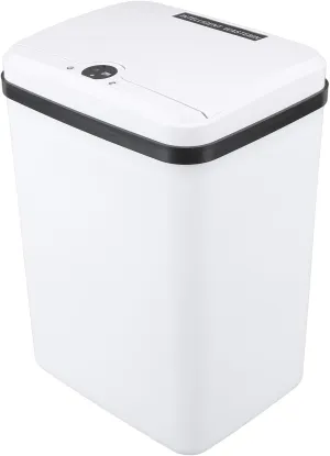 15L Automatic Trash Can, Odour Proof Smart Garbage Can, Motion Sensor Kitchen Trash Can | Touchless Garbage Bin | Electric Trash Can for Bedroom Bathroom Office Kitchen