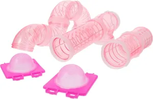 1Set DIY Hamster Tunnel Tube Maze for Hamster Cage Durable Pet for Fun Engagement Track for Animals for Hamsters