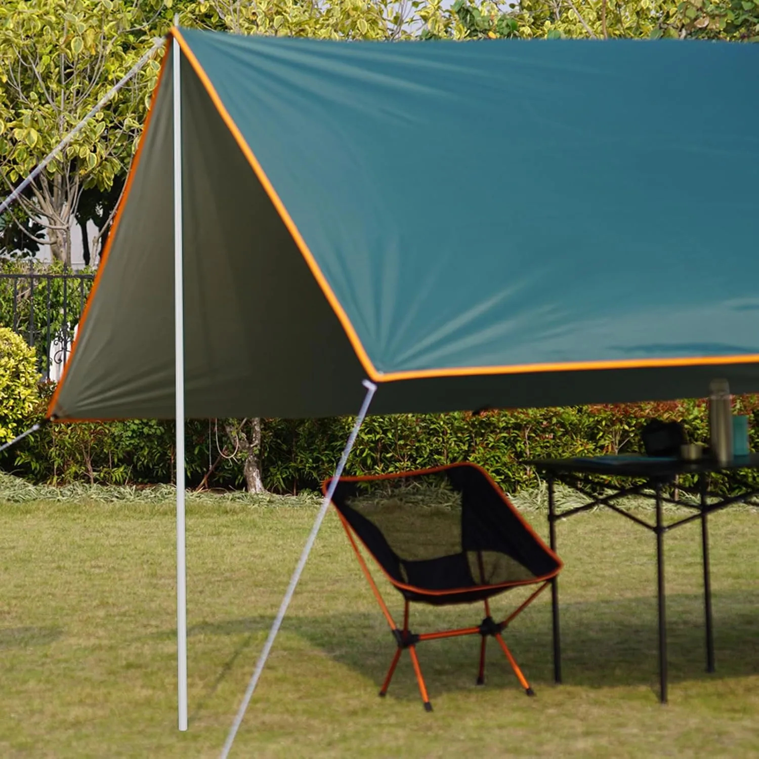 1Set Light Weight Tarps Poles Versatiles Hiking Equipment Backpacking Tent Supply for Camping Tarps and Awnings