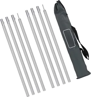 1Set Light Weight Tarps Poles Versatiles Hiking Equipment Backpacking Tent Supply for Camping Tarps and Awnings