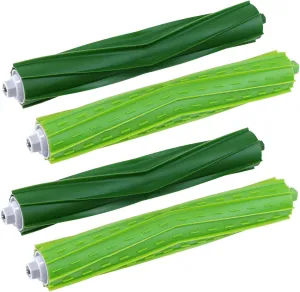 2 Set Replacement Roller Brushes Compatible for iRobot Roomba E & I & J Series, i7 i7  i3 i3  i6  i8  j7 j7Plus E5 E6 E7, Vacuum Cleaner Accessories, Multi-Surface Rubber Brush