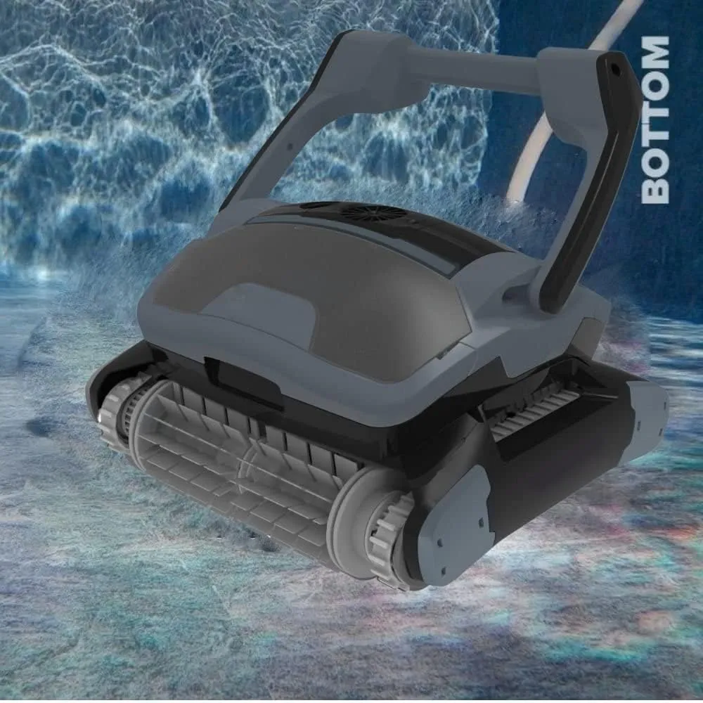 2023 BWT Advanced Pro Robotic Swimming Pool Cleaner Robot with Smart Navigation | Lightweight and Portable | Energy Efficient | Easy to Use Controls (Advanced Pro 250)