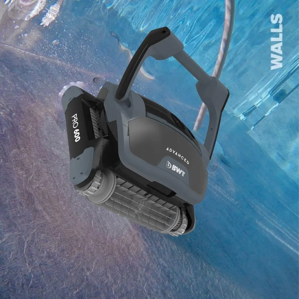 2023 BWT Advanced Pro Robotic Swimming Pool Cleaner Robot with Smart Navigation | Lightweight and Portable | Energy Efficient | Easy to Use Controls (Advanced Pro 250)