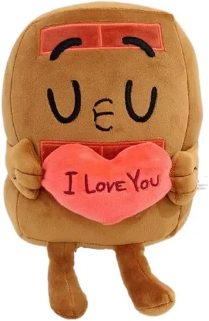 2023 Choco and Pancake Plush，Choco and Pancake in Love Plush，Plush Toys Four Piece Combination，Kawaii Plushy Dolls Cartoon Figure for Girls and Boys #06 (Color : A, Size : 18-20cm)