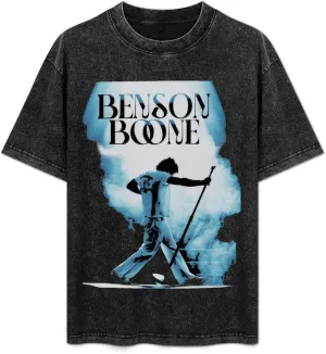 2025 American Heart Tour Men's T Shirt Vintage Washed Round Neck Retro Short Sleeve Shirt for Mens