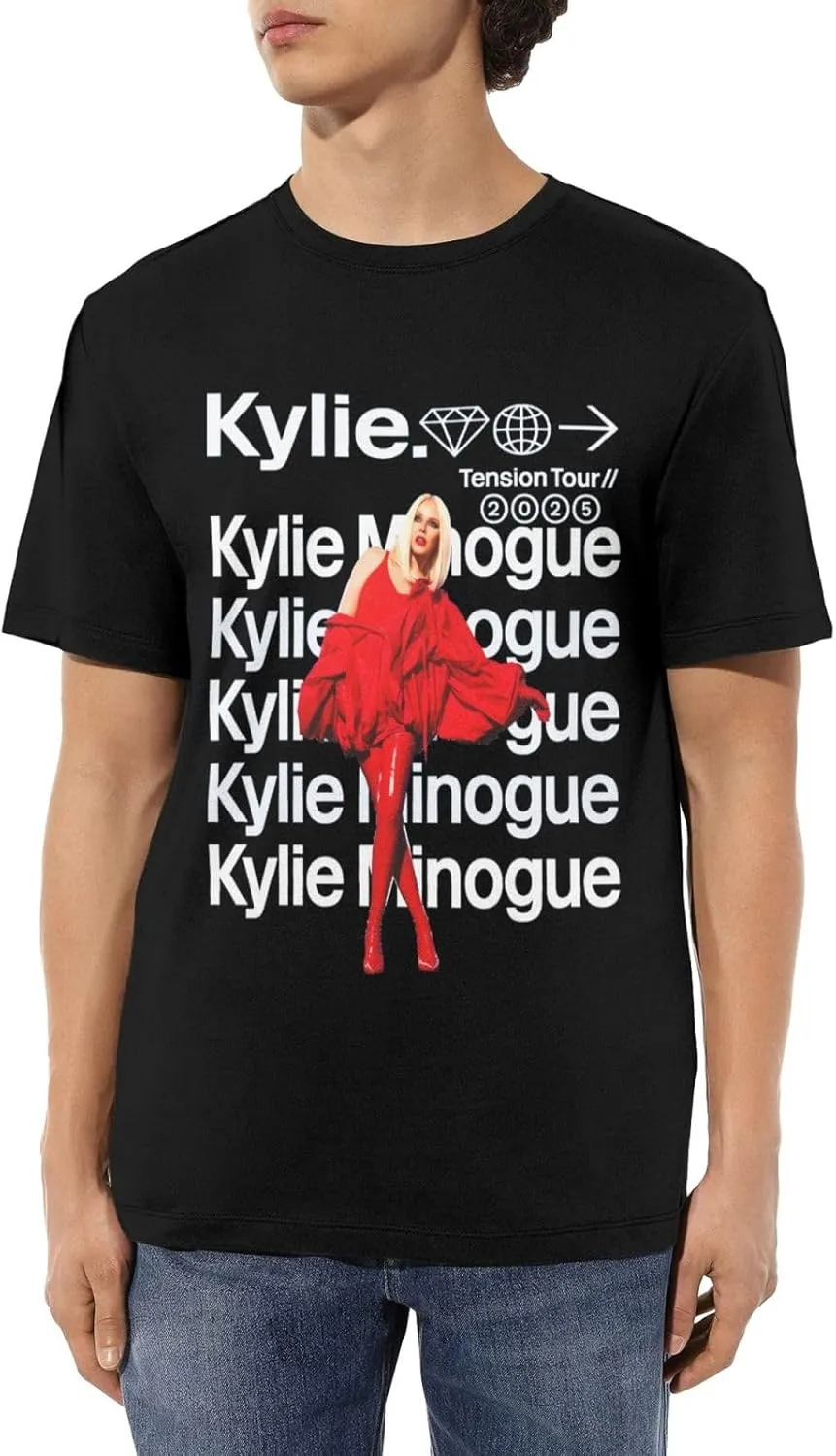 2025 Music Tour T Shirt Mens Interestingfine Cotton Tops Black