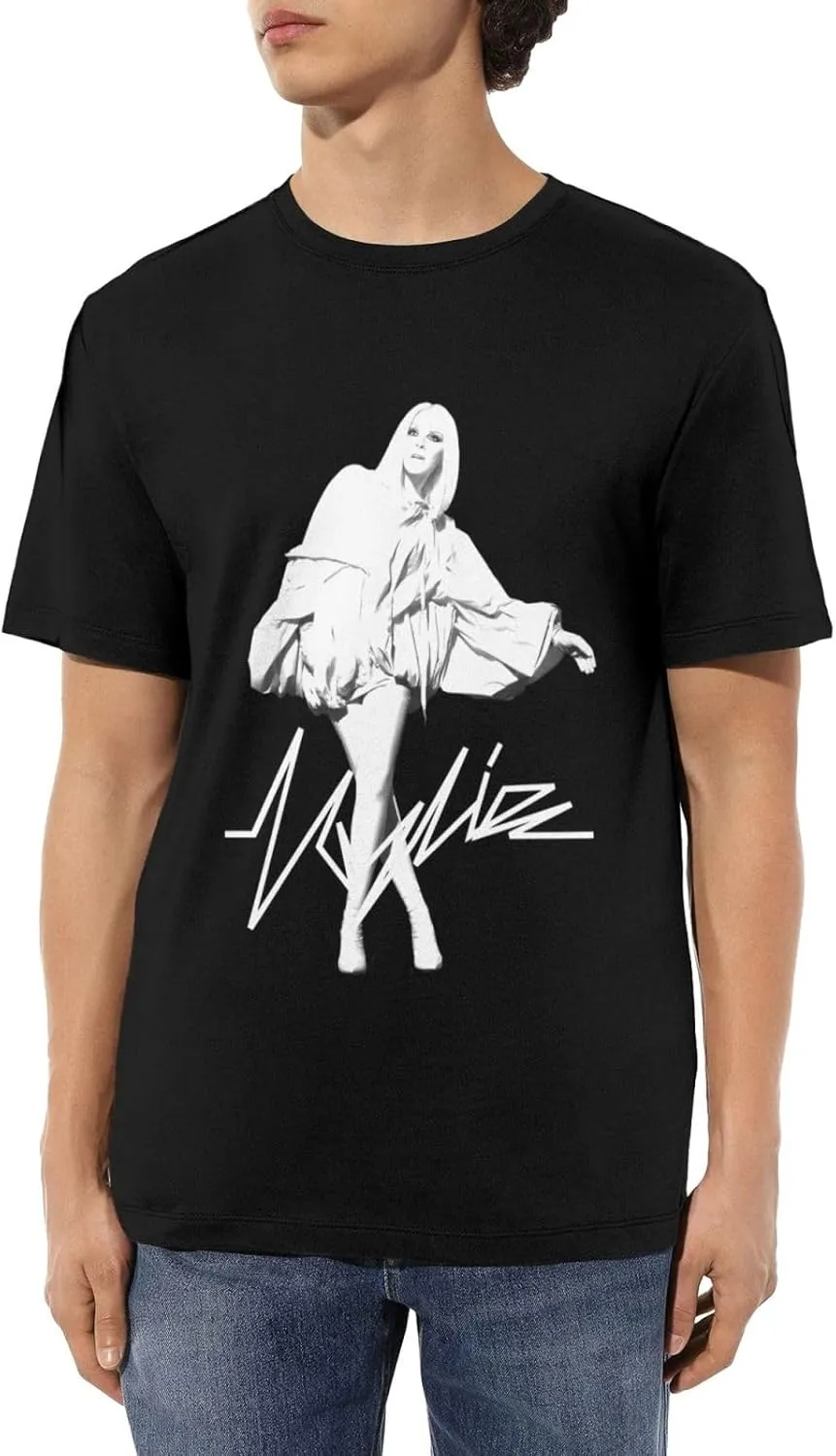 2025 Music Tour T Shirt Mens Interestingfine Cotton Tops Black