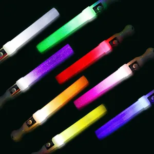 24Pcs Glow Sticks Party Packs, Glow in The Dark Party Supplies, LED Light Up Wands Sticks Party Favors for Wedding, Raves, Concert, Camping, New Year, Carnival, Halloween