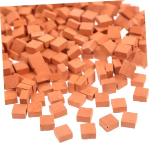 280pcs Miniature Bricks Building Sets Doll House Building Materials Landscape Bricks Perfect for Boys and Girls
