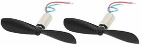 2Pcs DC 3V 25000RPM 612 Coreless Motor w CCW Propeller for RC Helicopter