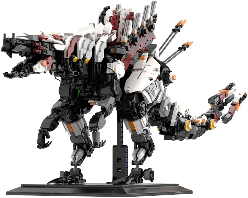 3316 Pieces Slaughterspine Building Toy Set; Collectible Gift for Adult, Gaming Fans, Kids Ages 10 ; Model of The Iconic Machine with Display Stand, MOC Toys