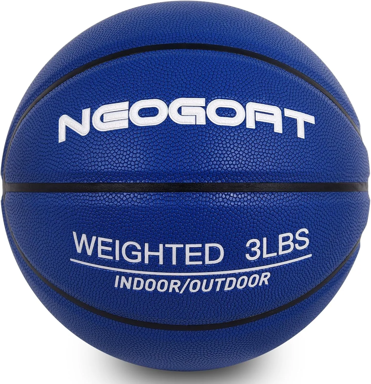 3LBS/2.2LBS 29.5"/28.5" Weighted Heavy Basketball Training Equipment for in& Outdoor Improving Handling Dribbling, Passing&Rebounding Skills Weighted Training Basketball(Deflated,Size 7/6)