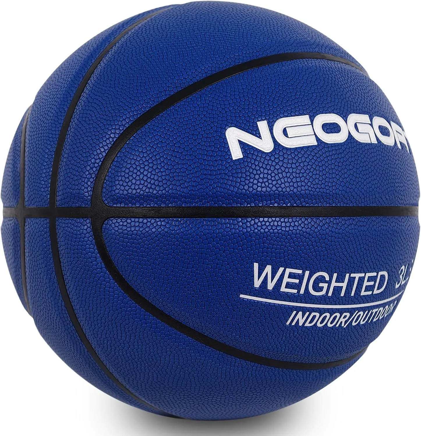 3LBS/2.2LBS 29.5"/28.5" Weighted Heavy Basketball Training Equipment for in& Outdoor Improving Handling Dribbling, Passing&Rebounding Skills Weighted Training Basketball(Deflated,Size 7/6)