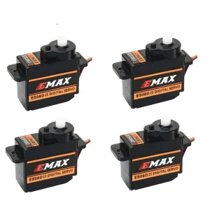 4 pcs/lot EMAX ES08DII 9g Plastic Digital Micro Servo for RC Helicopter Airplane Quadcopter Robot