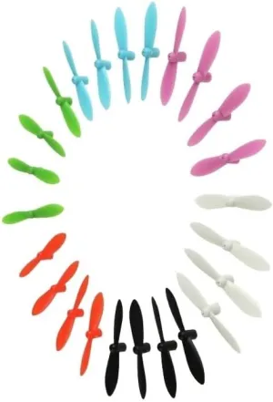 4/16 /24pcs Drones Spare Parts for Cheerson Cx10 Cx-10c Cx-10w Propellers Rc Helicopter Screws Rc Quadcopter Propeller Blade Parts Drone Parts (Color : 24pcs as Showing)