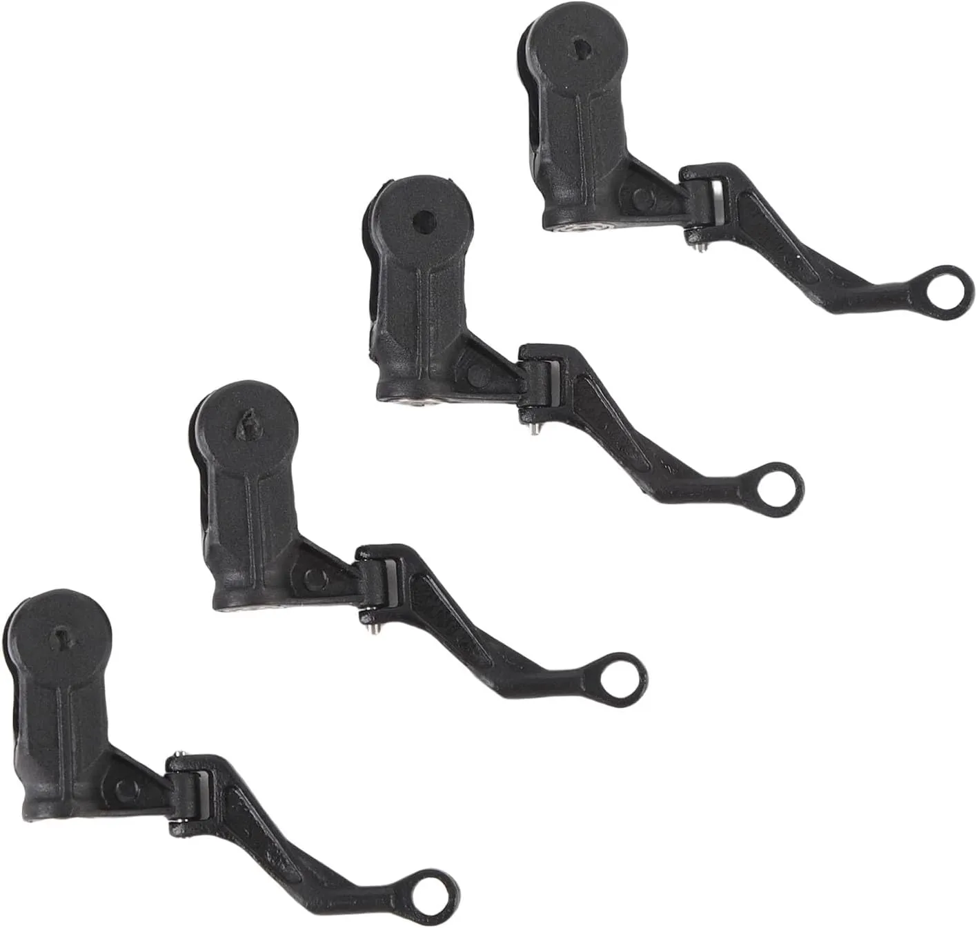 4PCS RC Airplane Rotor Clips, Metal & Plastic Replacement Rotor Clamps for XK K170 Remote Control Helicopter Parts