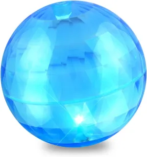 4" Big Blue Light up Bouncy Balls with Flashing LEDs (Set of 6)