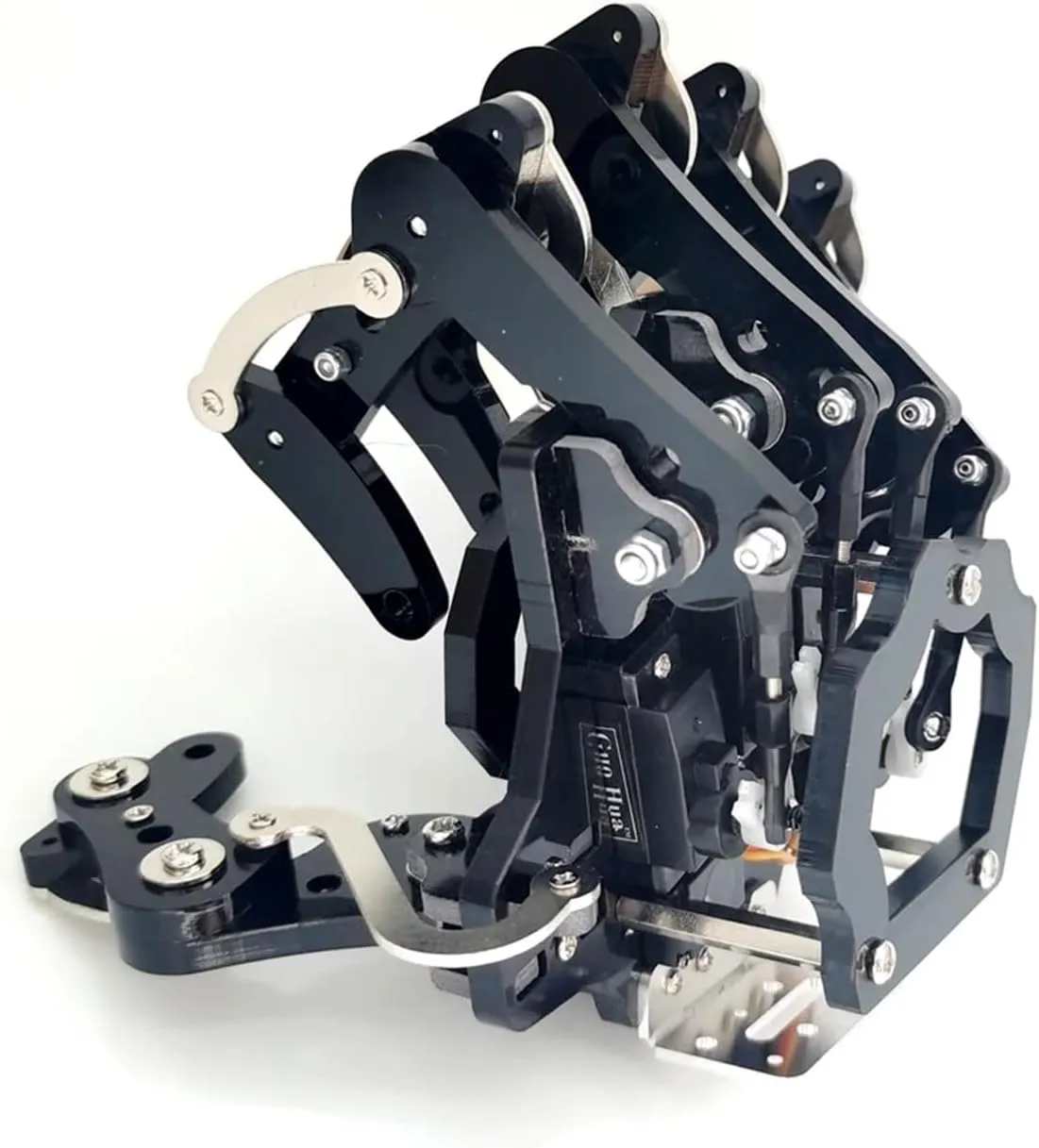 5 Dof Robot Hand with Servo, Left/Right Bionic Palm, Assembled Gripper for Programmable Robot(Right Hand)