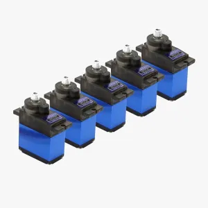 5Pack MG92B 13.8g Digital Servo 3.5KG Torque Double Ball Bearing for RC Air Plane Helicopter Fixed-Wing
