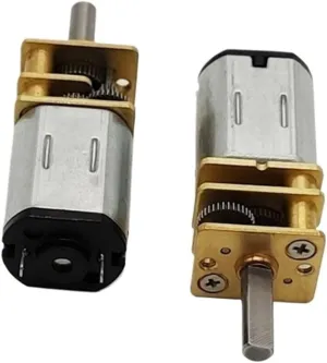 6V/12V DC N20 Gear Motor Electric Micro Metal Engine with Low Speed 10rpm 15rpm for Gearwheel Smart Lock DIY Toy Robot(5_6V)