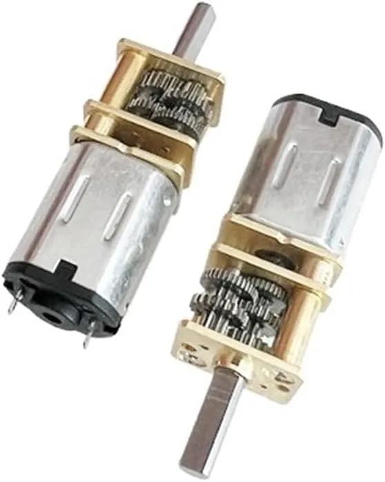 6V/12V DC N20 Gear Motor Electric Mini Micro Metal Engine With Low Speed 10rpm 15rpm For Gearwheel Smart lock DIY Toy Robot(10_12V)