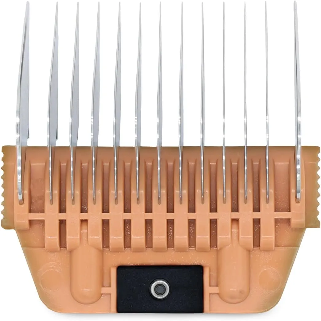 A Series Wide Metal Comb for Smooth Coat, Durable and Precise for Trimming and Finishing, Compatible with A Series Clippers (13mm 1/2" Metal Comb)