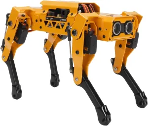 AI Robot Dog - Programmable Quadruped Robot for STEM Education, Python/Scratch Coding with 8 Servo Motors, Pre - Assembled AI Puppy for Beginners & Engineers