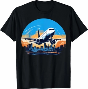 Airplane Airport Design Aviation T-Shirt
