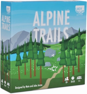 Alpine Trails | Strategic Tile Placement Board Game for Families