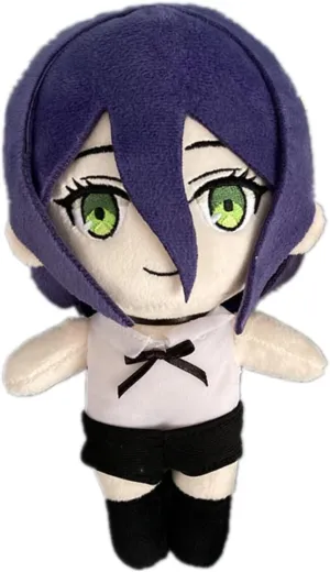 Anime Figure Plush Pillow Throw Pillow Doll Toy Stuffed Plush Anime Game Room Decor Gift Cosplay 7.8inch (Reze)