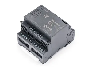 Arduino Pro Opta Ext D1608E [AFX00005] – Expansion Module with 16 Voltage Inputs & 8 Relays (250VAC 6A) for Real-Time Control, Monitoring & Predictive Maintenance