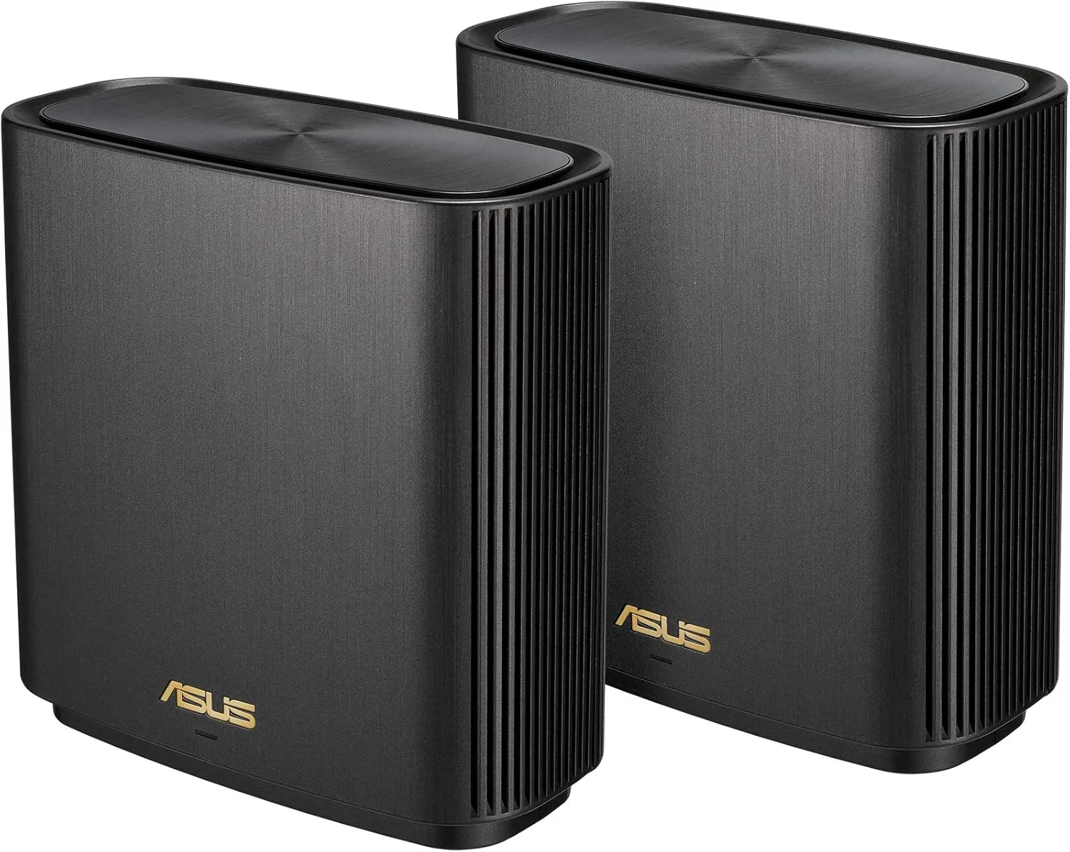 ASUS ZenWiFi AX Whole-Home Tri-band Mesh WiFi 6 System (XT8) - 2 pack, Coverage up to 5,500 sq.ft or 6 rooms, 6.6Gbps, WiFi, 3 SSIDs, life-time network security and parental controls, 2.5G port