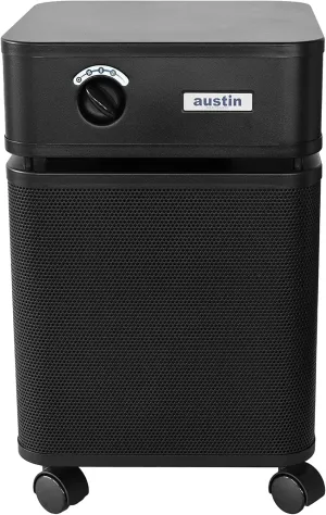 Austin Air HealthMate Standard Air Purifier, Black - Advanced 4-Stage Filtration HEPA Air Purifiers For Home with Activated Carbon & Zeolite - Ideal as Air Purifiers for Bedroom