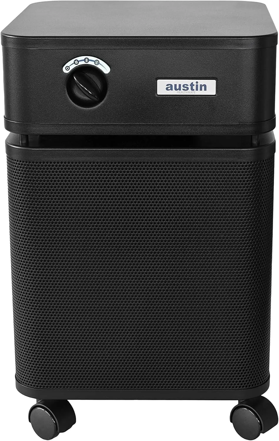 Austin Air HealthMate Standard Air Purifier, Black - Advanced 4-Stage Filtration HEPA Air Purifiers For Home with Activated Carbon & Zeolite - Ideal as Air Purifiers for Bedroom