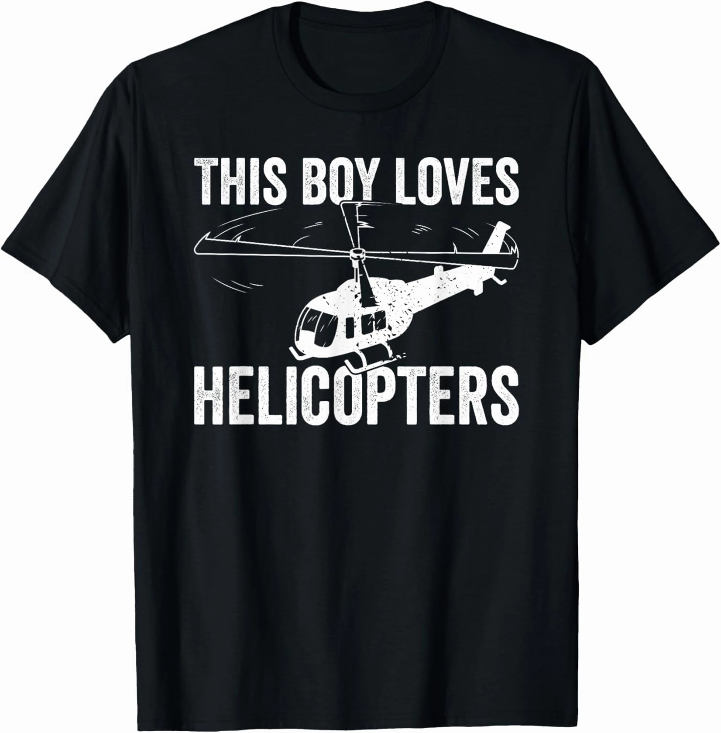 Aviator This Boy loves Helicopter Pilot T-Shirt