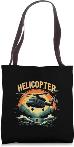 Awesome Helicopter Search and Rescue - Helicopter lover Tote Bag