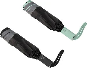 BAODINI Inverted UV Umbrella for Rain and Sun Medium Size UPF 50  Rverse Compact Umbrella Auto Open Close