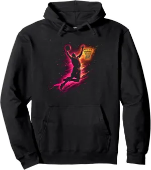 Basketball Dunk Pullover Hoodie