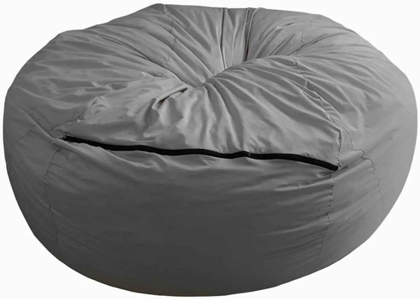 Bean Bag,Bean Bag Chair,Giant Fur Bean Bag Chair Cover Ultra Soft Bean Bag Bed for Adults Big Round Soft Fluffy Faux Fur Bean Bag Lazy Sofa Bed Cover, (No Filler, Cover only)(Liner,7FT)