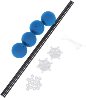 Beaupretty Rc Helicopter Training Gear Helicopter Landing Gear Rc Helicopter Sponge Balls Kit