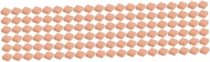 BESPORTBLE 5sets 40pcs Miniature Brick Model for Table Decorations Artificial Wall Tails for Crafting Square DIY House Building Models 40pcs*5
