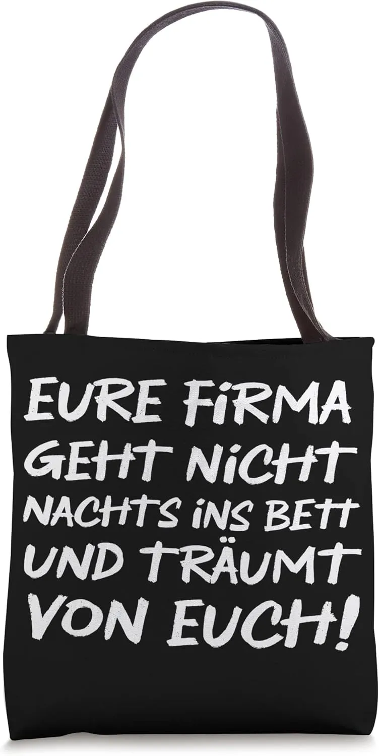 Beware of the pilot the helicopter is harmless German Quote Tote Bag