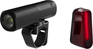 Bike Lights Set, Aluminium Alloy Body, High Lumen LED Front and Rear Lights, for Night Riding, Easy to Mount