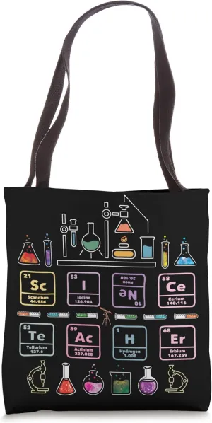 Biology Teacher Science Lover Microorganism Science Day Tote Bag