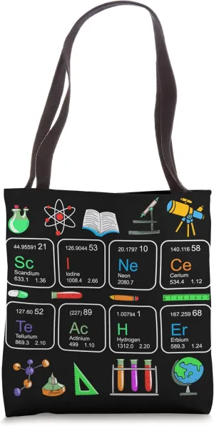 Biology Teacher Science Lover Microorganism Science Day Tote Bag