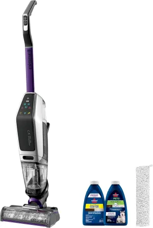 Bissell CrossWave X7 Cordless Pet Pro Multi-Surface Wet Dry Vacuum with WiFi Connectivity, 3279, Violet