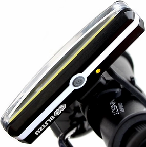 BLITZU 2025 Cyborg 168H Bike Headlight or 168T Tail Light USB Rechargeable LED Rear Bicycle Lights Set Front Back Night Riding, Cycling Safety Reflector Accessories